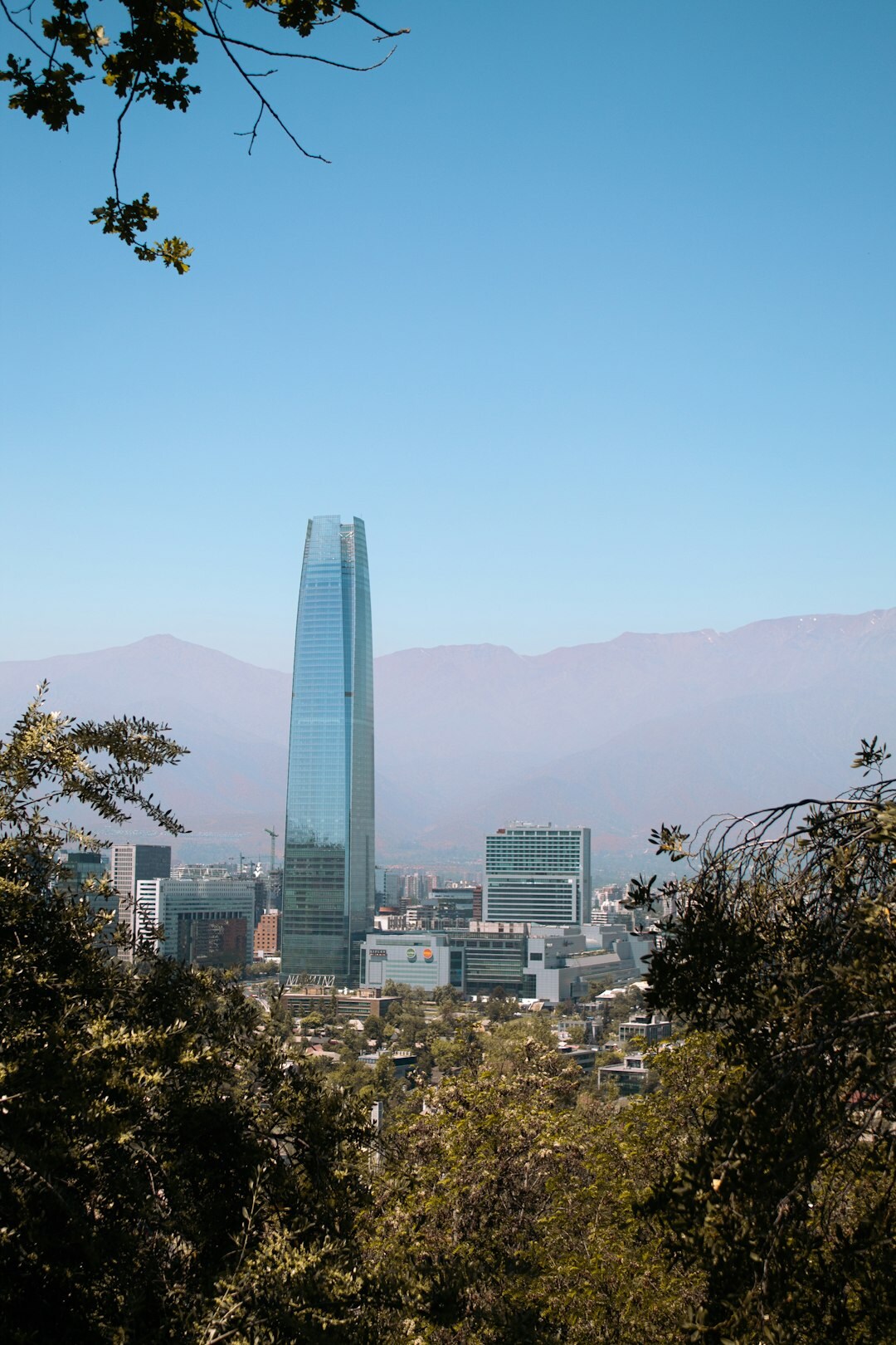 santiago chile skyline