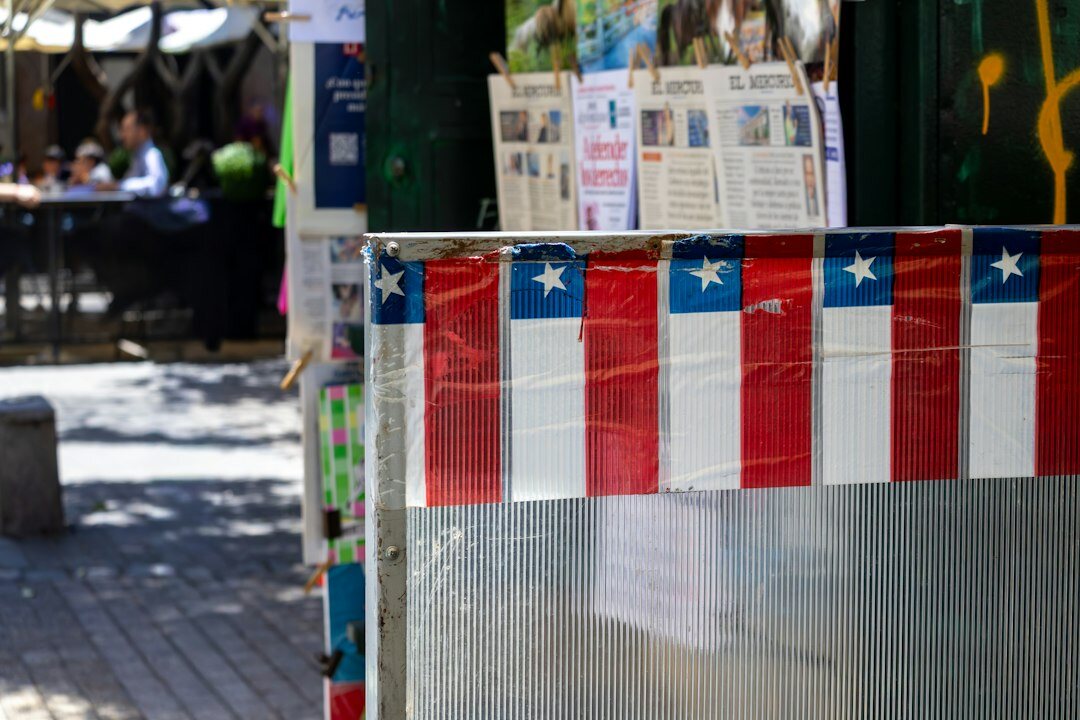 street vendors in santiago